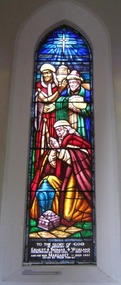 Memorial Window: Ernest Thomas & Margaret WORLAND, Visitation of the Magi, 1968 - 70
