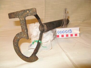 Functional object - Farming Equipment Branding Iron, Circa 1840