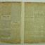 A used exercise book repurposed as a scrapbook of First World War letters 