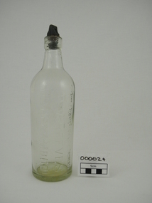 This is a Reeves Warrnembool glass cordial bottle.