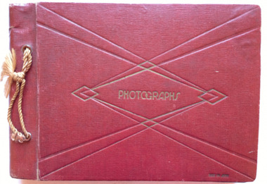 Photograph album belonging to McGennan family. Compiled around the time of World War Two