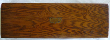 Small wooden box from the Swinton Collection