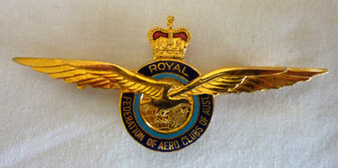 Aero Clubs of Australia badge