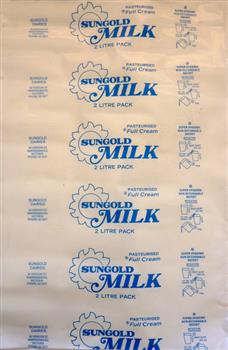 packaging for Sungold Milk Warrnambool.