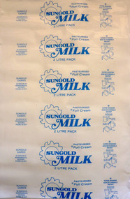 packaging for Sungold Milk Warrnambool.