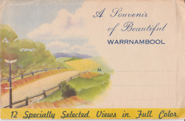 Souvenir of Warrnambool with 12 full color views