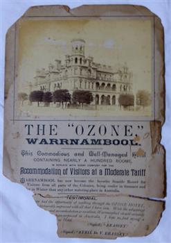 Warrnambool Ozone Hotel Poster