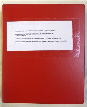 Wise's Post Office Directory for Victoria.