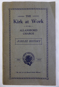 Brief history of the Allansford Presbyterian Church 1862-1932