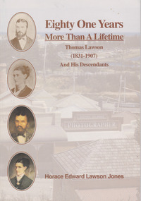 Family History of Thomas Lawson 1831-1907