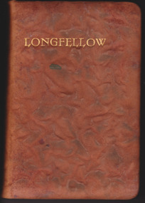 Leather bound edition of Longfellow's works