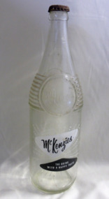 This is a cordial bottle from Reeves softdrinks Warrnambool