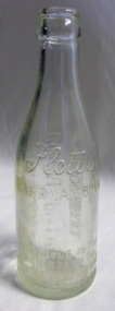 This is a Fletts of Warrnambool cordial bottle