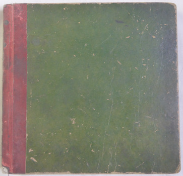 Copies of photographs in a hard back folder