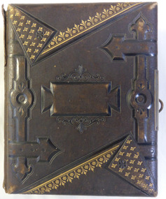 Leather bound photo album