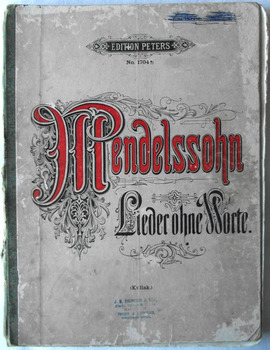  Music Folio:Mendelsshon Lieder ohne Worte