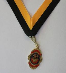 Medal awarded to 1st place Melbourne to Warrnambool Cycling Classic 2012
