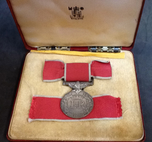 British Empire Medal awarded to Joyce Hayward