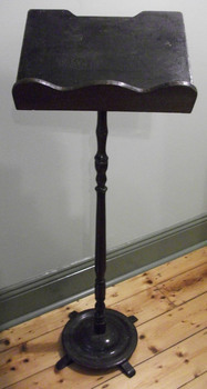 Music Stand belonging to Eva Gaspar