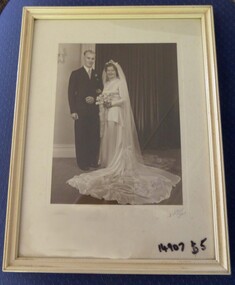 Framed Wedding Photograph