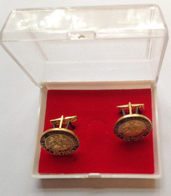 Personal item, Cuff links, Late 20th century