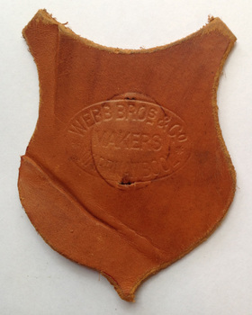 Webb Bros Leather tag