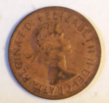 Australian Currency 1962 penny