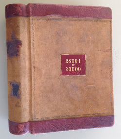 Ledger 28001 to 30000
