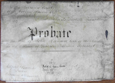 This is a Document: John Hannon Probate 1874