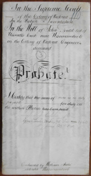 John Gould Probate 1891