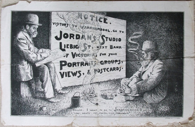 Jordan Studios Warrnambool Advertising Poster