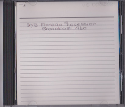 3YB Florado Procession Broadcast 1960