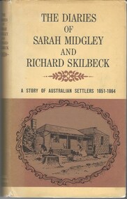 Front cover of the book, The Diaries of Sarah Midgley and Richard Skilbeck