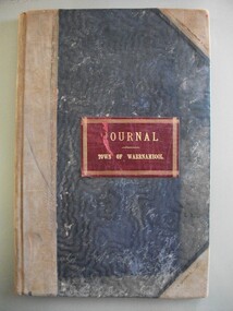Journal, Town of Warrnambool 1914-1926, Circa 1914