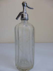 Functional object - Bottle, Syphon R. J Reeves Warrnambool