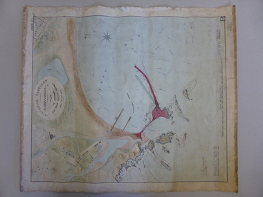 Map, Warrnambool Harbour 1879, 1879