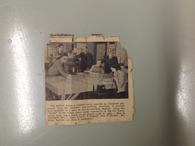 Article, Newspaper S McDonald, 1940’s