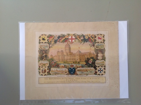 Federation Celebration Rolfe invitation