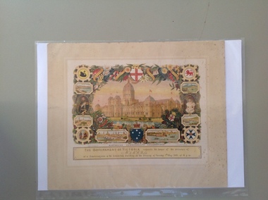 Federation Celebration Rolfe invitation