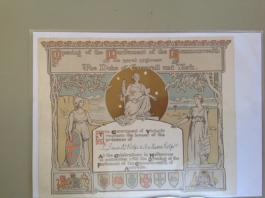 Certificate, Duke of Cornwall