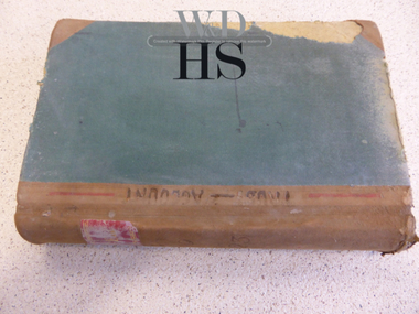 Book, Ledger - Trust Account, Early 20th century