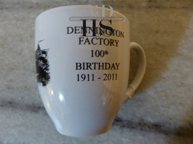 Domestic object - Mug, Dennington Factory, 2011
