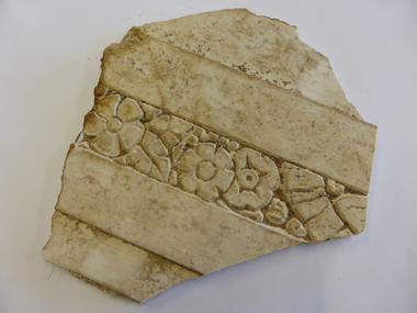 Buildings- Decoration, Plaster fragment from Criterion Hotel, Circa late 19th  century