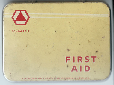 Medicine, First aid kit, Early 20th century