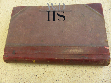 Book, Accounts 1898-1902, Early 19th century