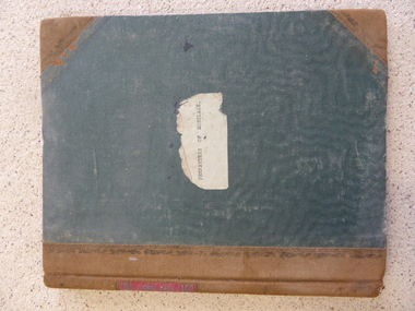 Book, Letter Book Presbytery of Mortlake, Early 20th century
