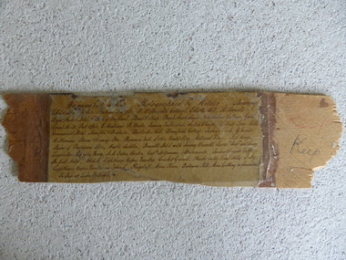 Frame Fragment, Frame Fragment from 1860 J Wilder, Late 19th century