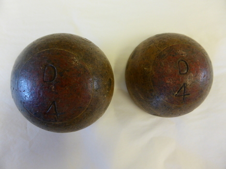 This is a money ball from Cramond and Dickson store in Warrnambool.