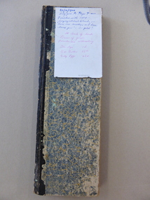 Ledger, Alex Black Painter and Decorator 1900-1904, Circa 1900