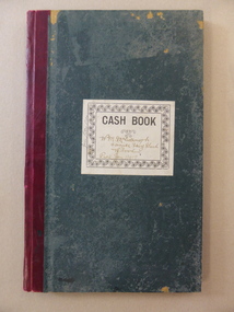 Ledger, Cash Book, Circa 1917